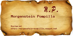 Morgenstein Pompilla névjegykártya